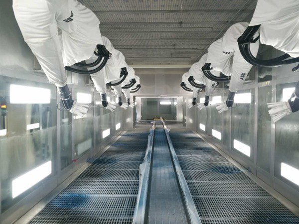Spray booth