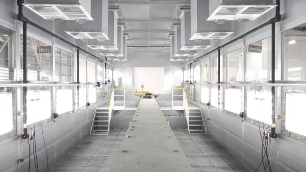 Station for inspection