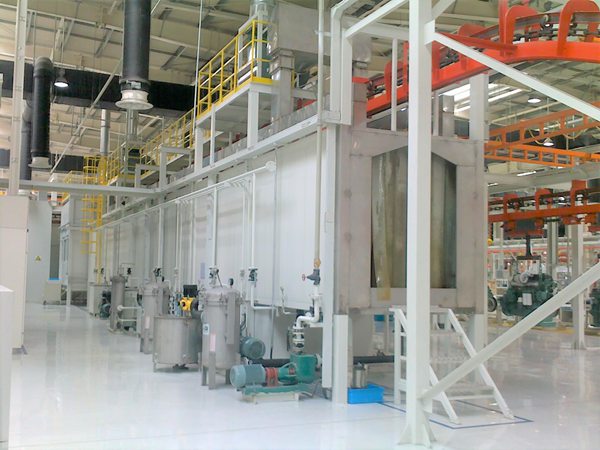 Complete equipment for pre-treatment and electrophoresis