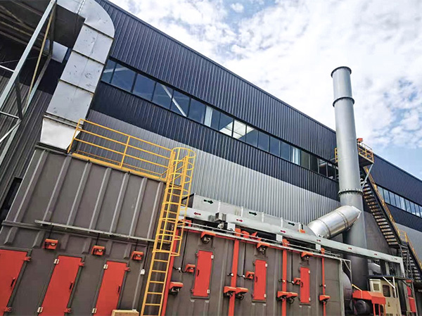 TNV exhaust gas treatment and heat recovery system