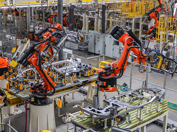 Welding production line